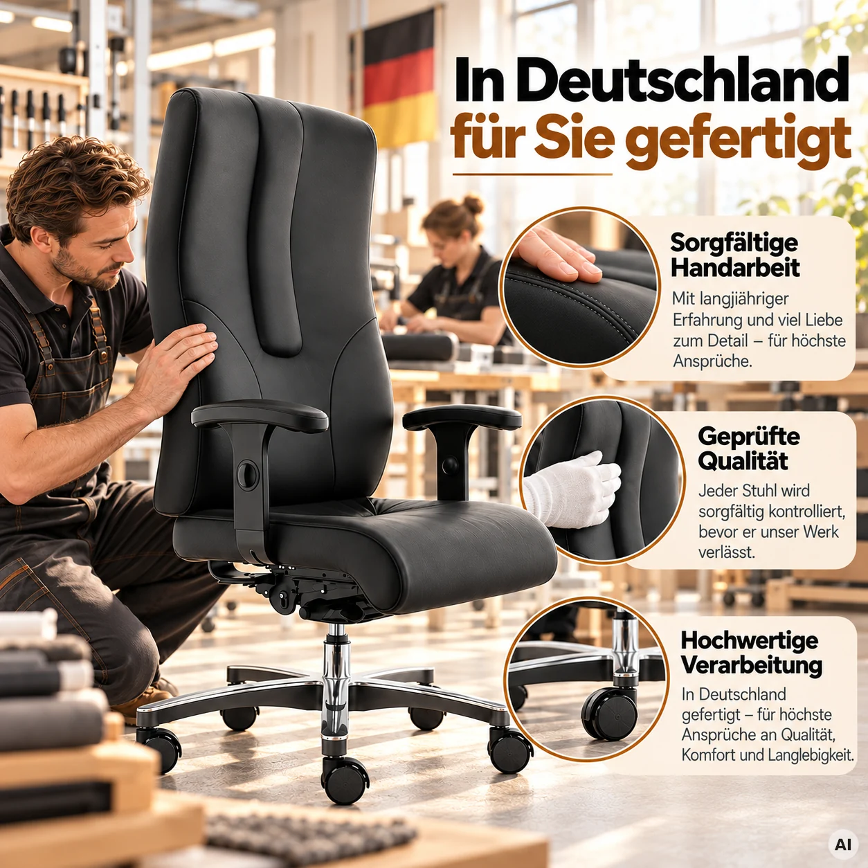Hochlehner Jumbo24 XL - XL-Chefsessel