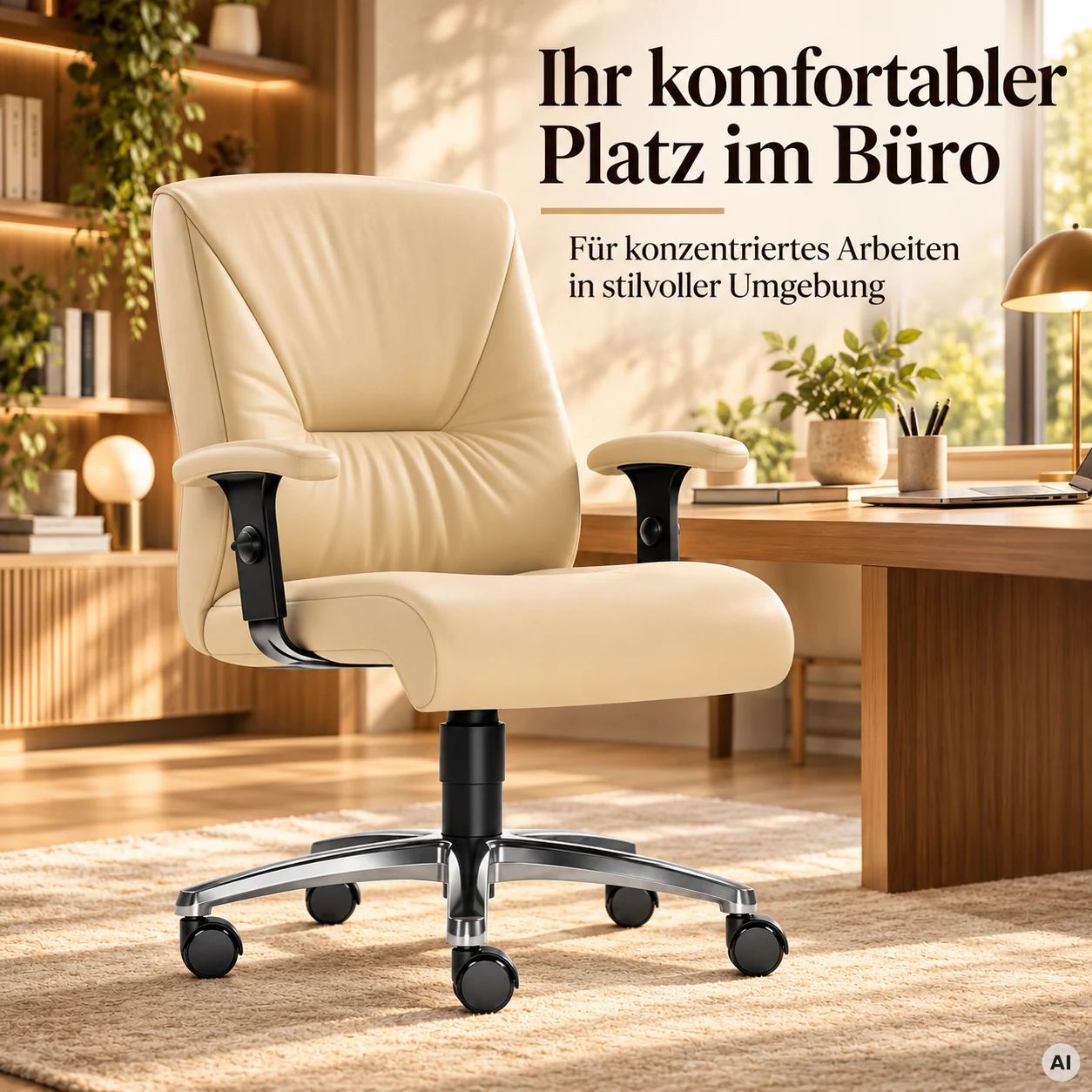 Halblehner Turbo XXL - Home Office Chefsessel