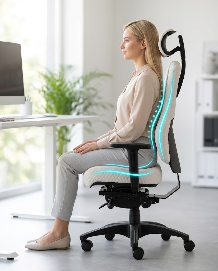Ortholetic - Ergonomischer & atmungsaktiver Bürostuhl